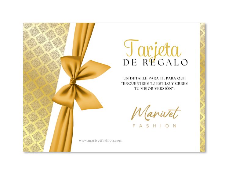 Tarjeta regalo ($50-$150)