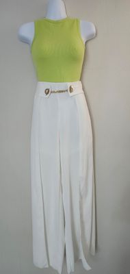 White Palazzo Pants (M)