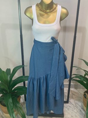 Blue Long Skirt (S/M)