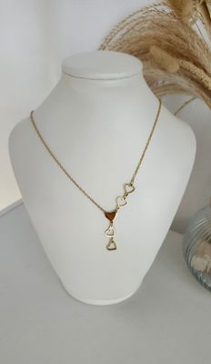 Stainless Steel Rose Necklace