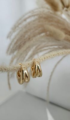 18k Gold Plated Alana Earrings