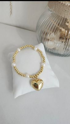 18k Gold Plated Elastic Gia Bracelet
