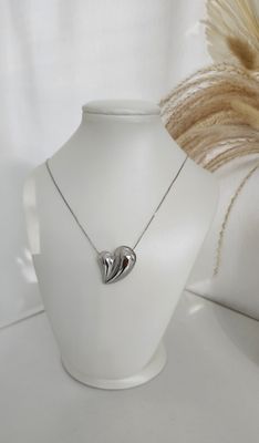 18k Gold Plated Danna Necklace (Silver color)
