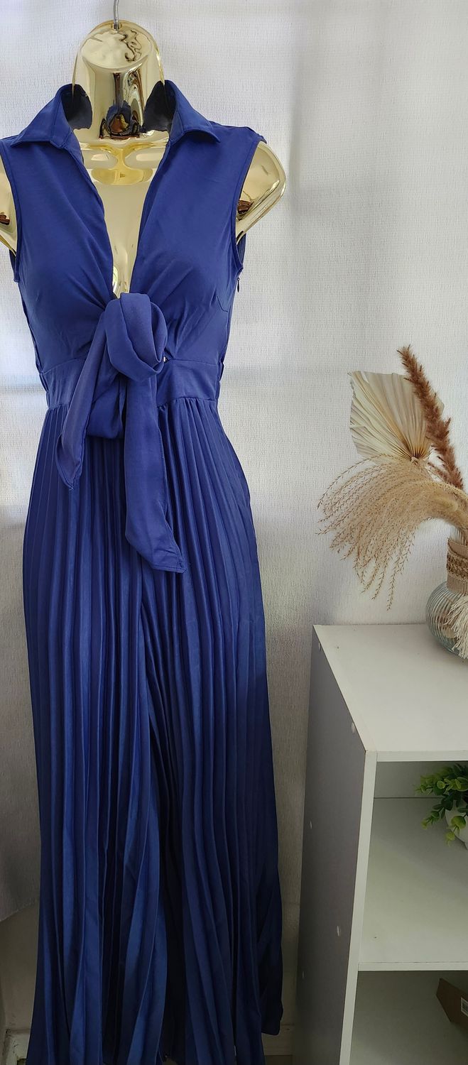 Pleated Jumpsuit