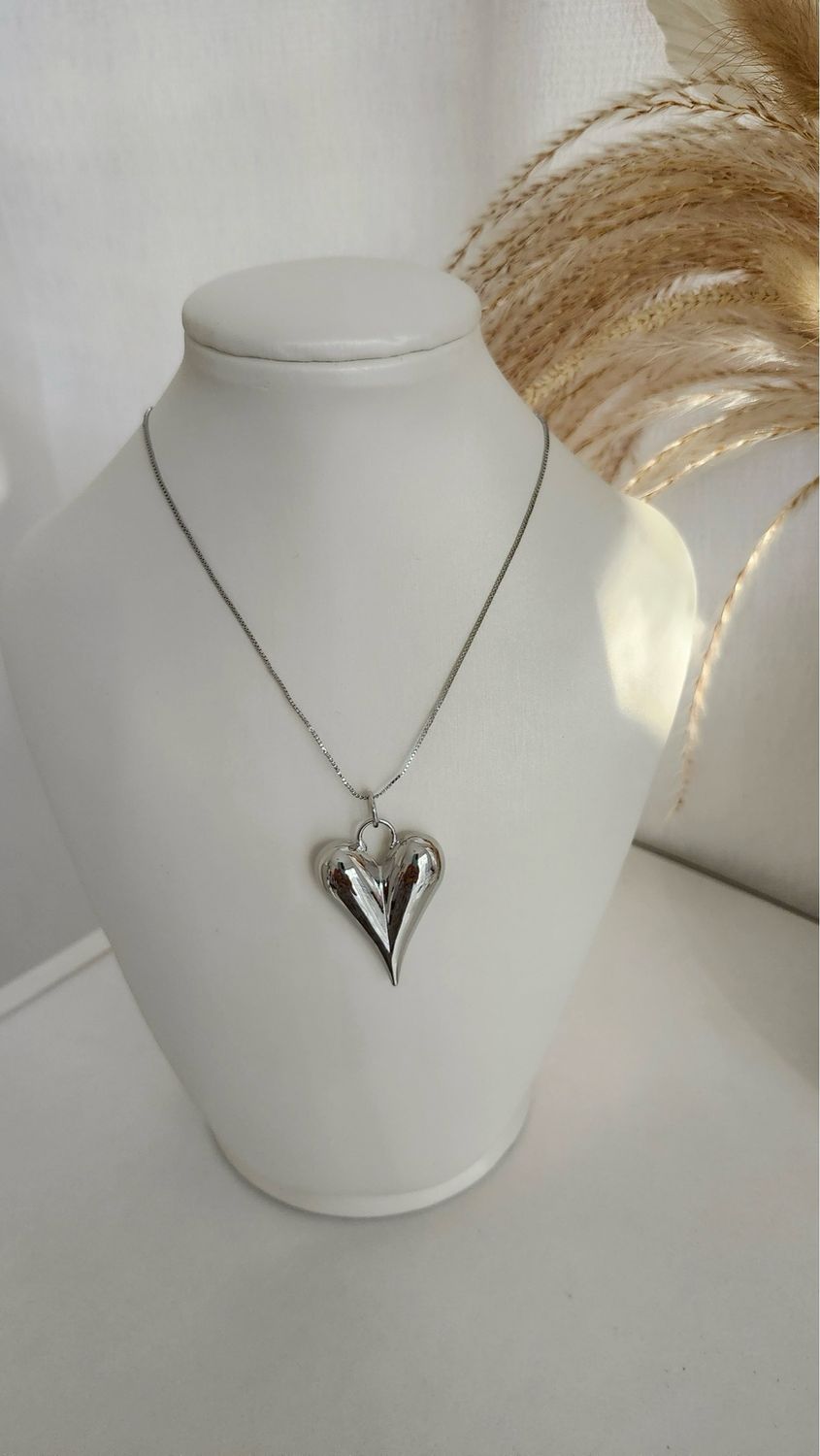 18k Gold Plated Charlotte Necklace (Silver color)
