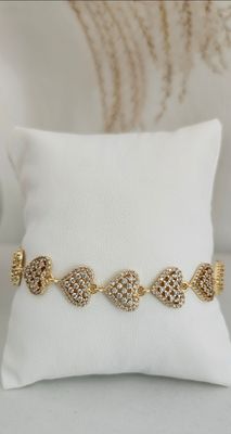 18k Gold Plated Glamour Bracelet