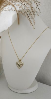 Copper Plated Rosalie Necklace