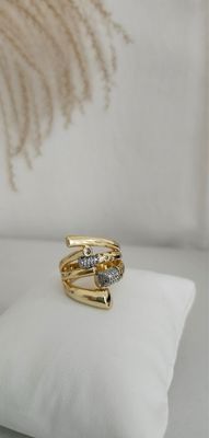 Copper Luna Ring