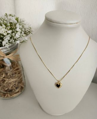 18k Gold Plated Small Heart Necklace