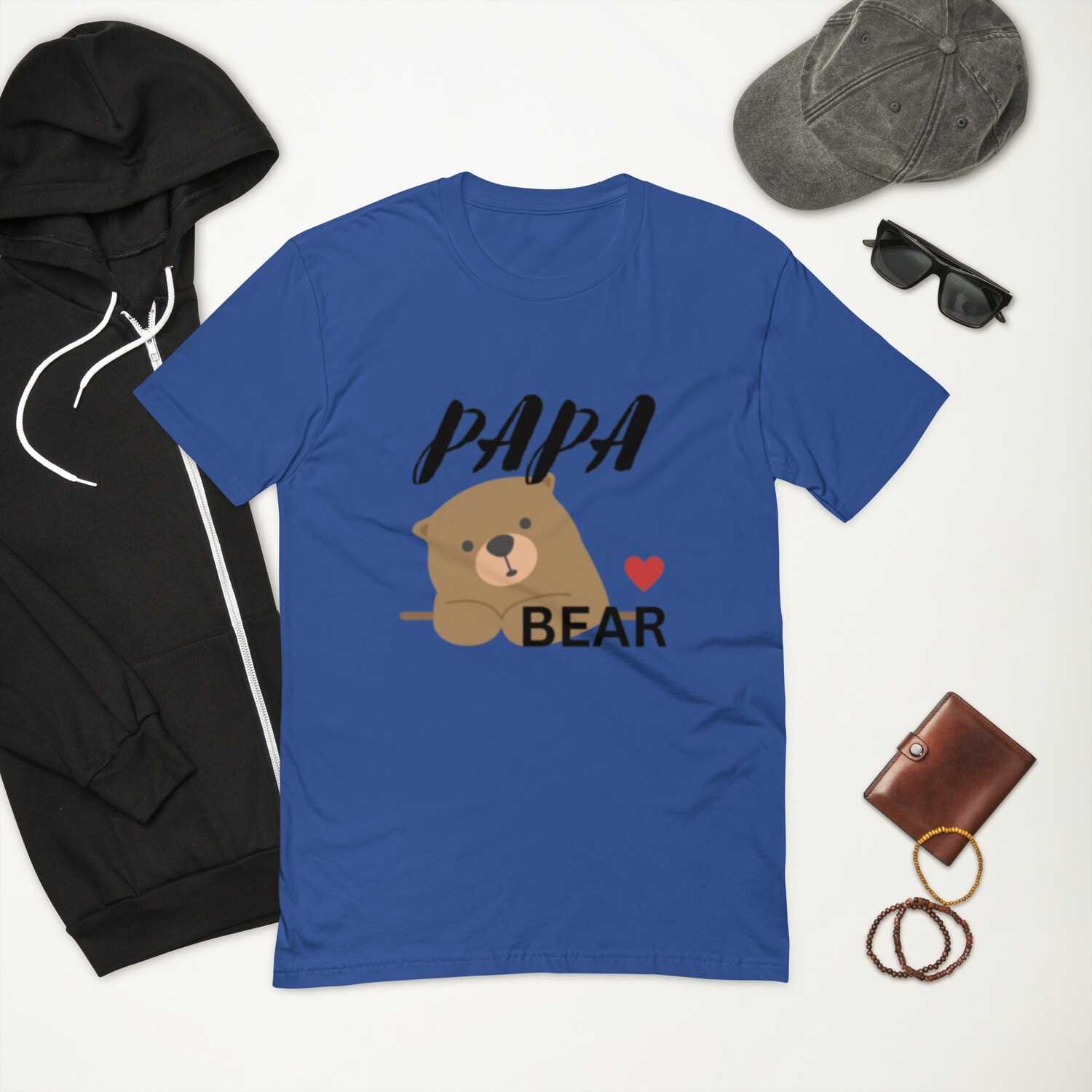 Short Sleeve Papa Bear T-shirt