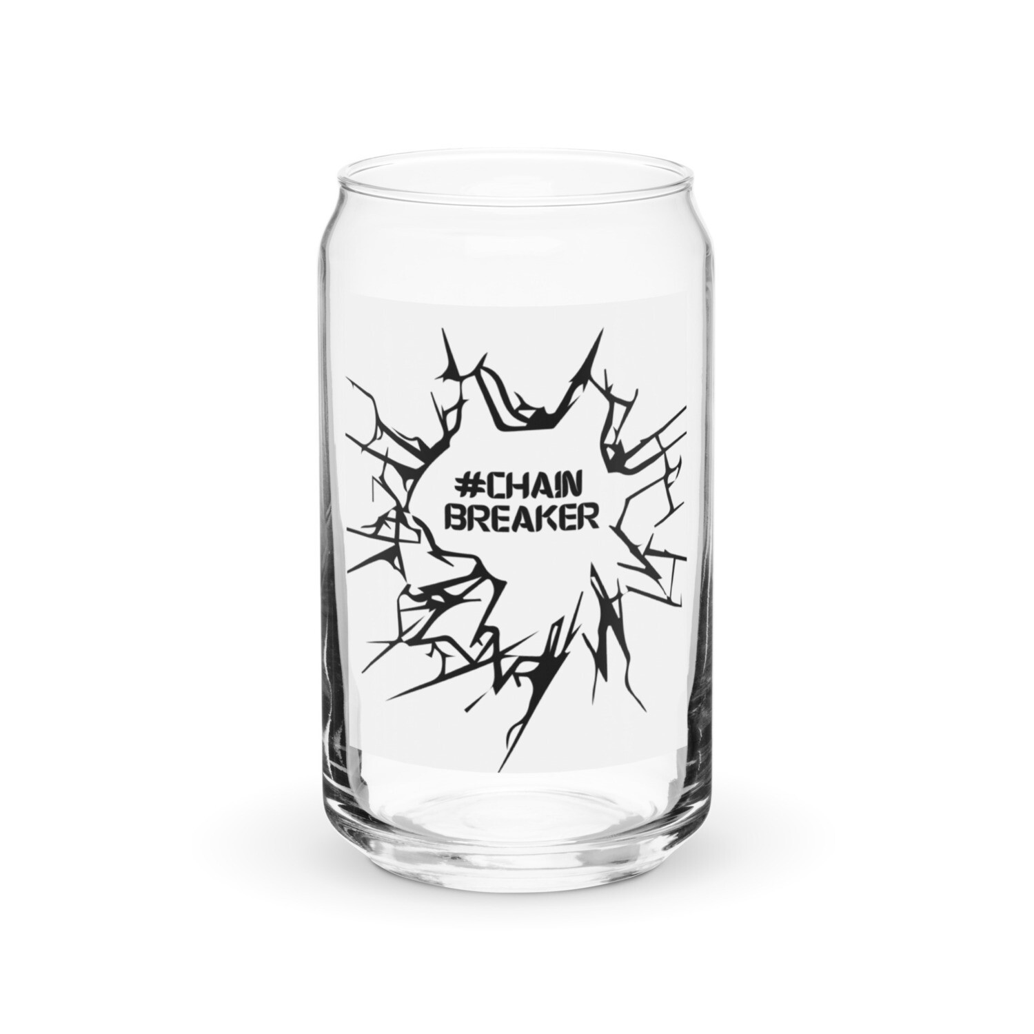 Can-shaped Chain Breaker glass