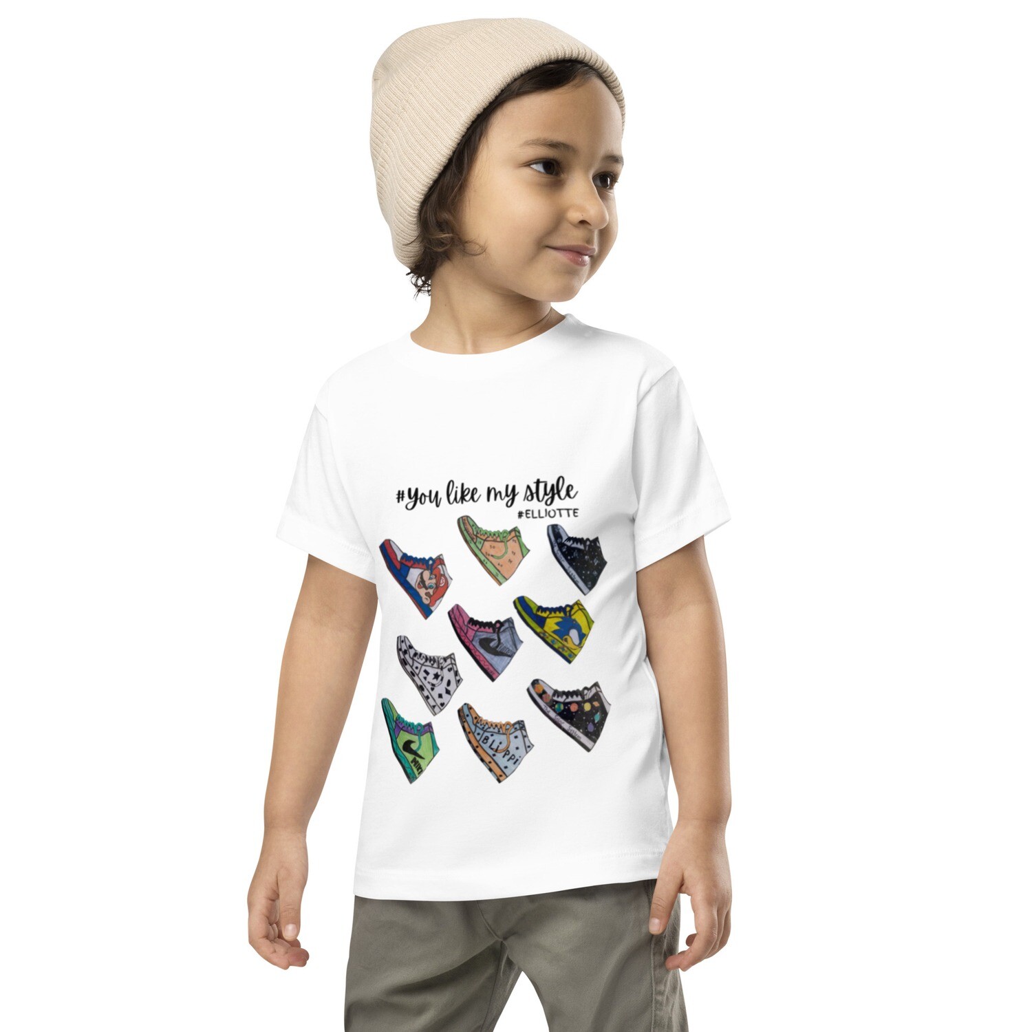 Toddler Short Sleeve # You like my style T-shirt