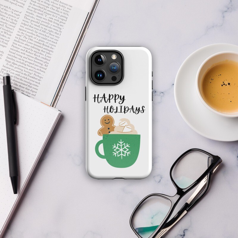 Happy Holidays Tough Case for iPhone®
