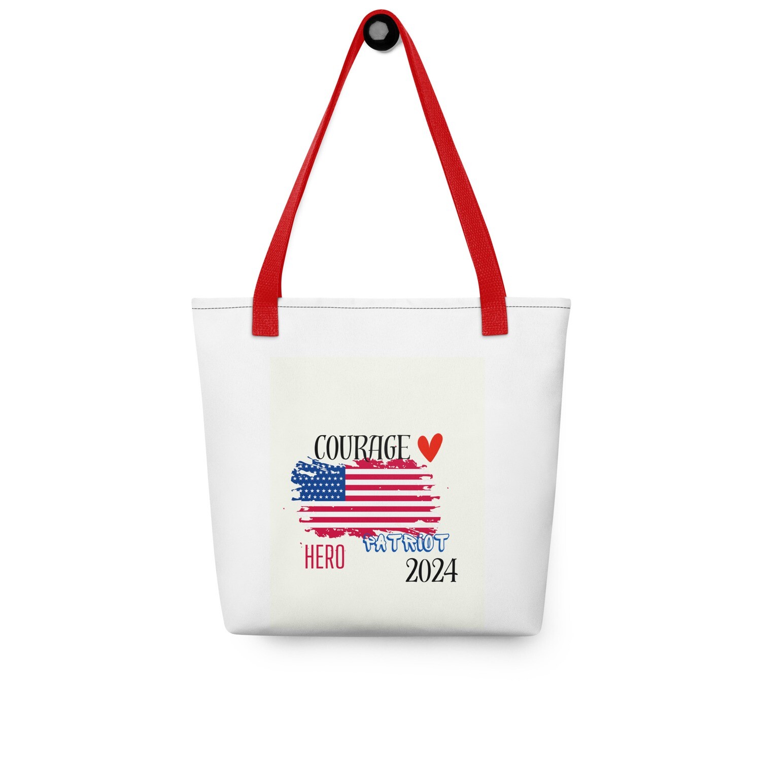 Courage Hero Patriot 2024 Tote bag
