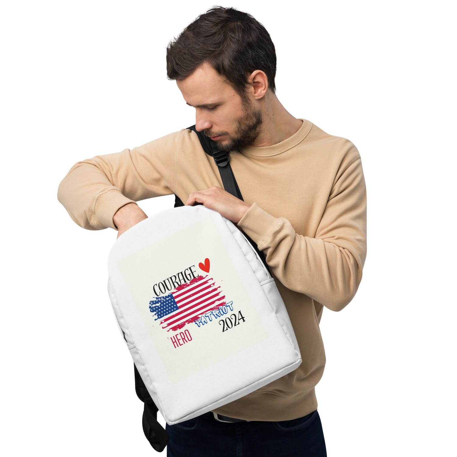 Courage Hero Patriot 2024 Minimalist Backpack
