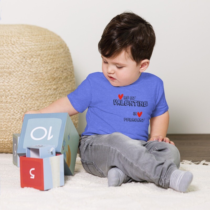 Be my Valentine - baby Jersey Short Sleeve Tee