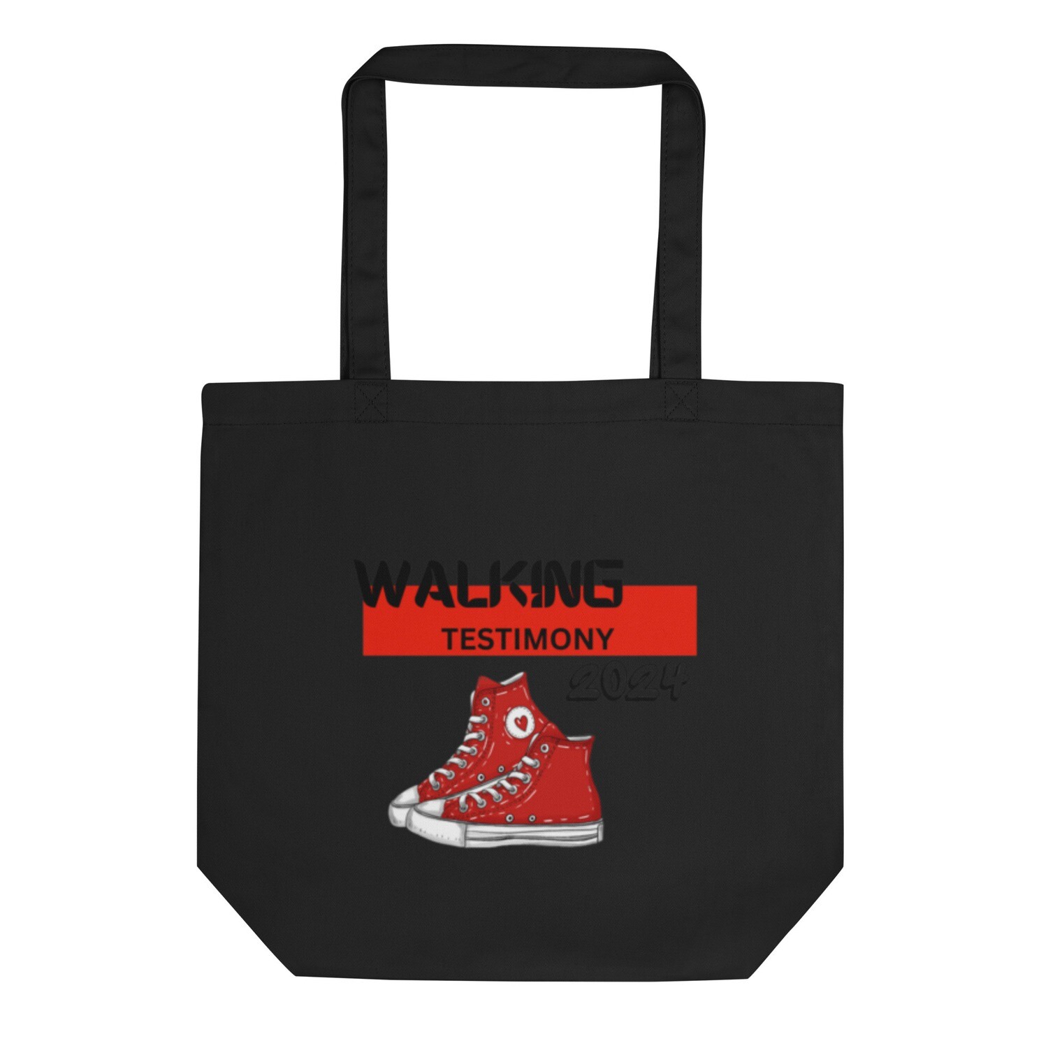 Eco Tote Bag Walking Testimony 2024