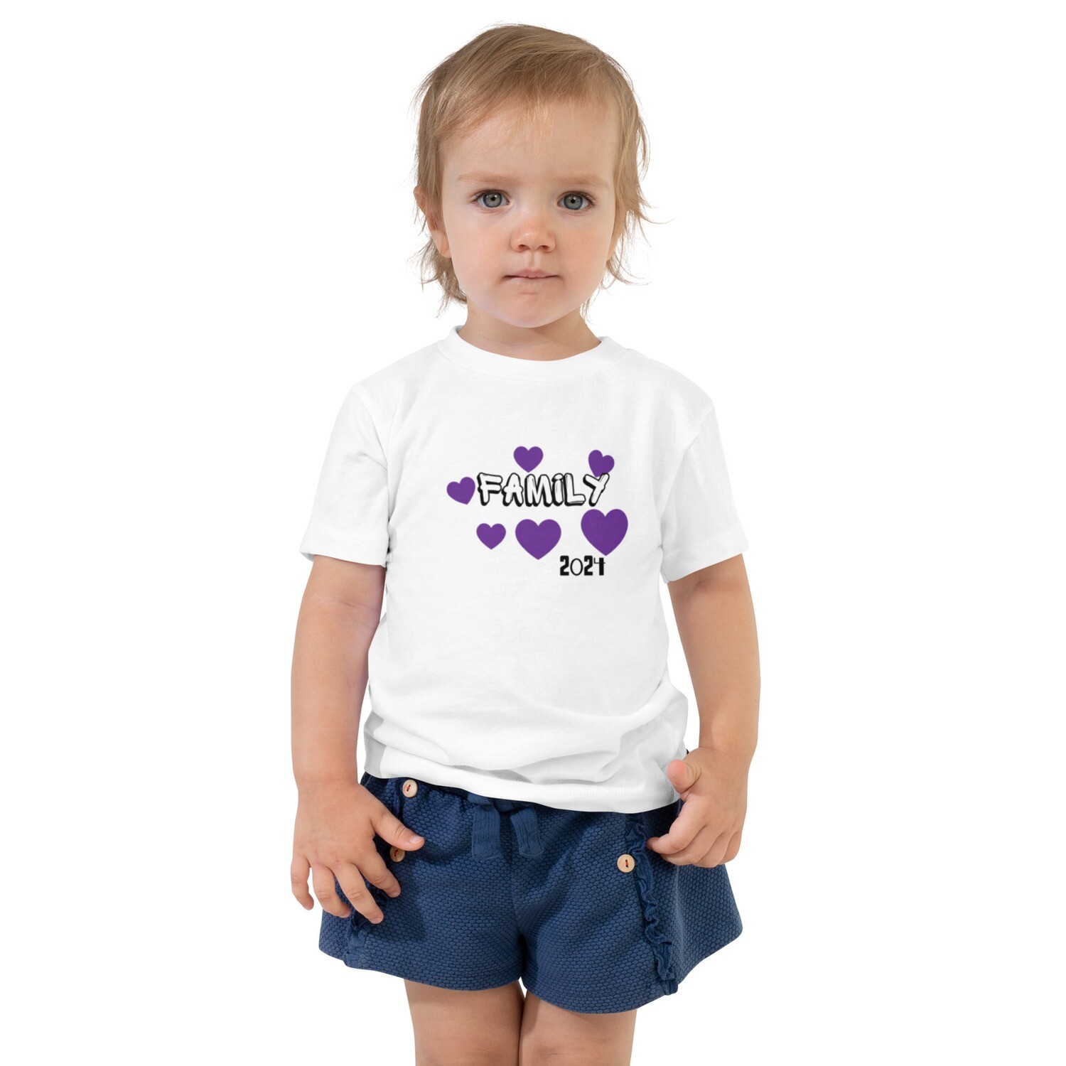 Toddler Family 2024  Short Sleeve Tee
