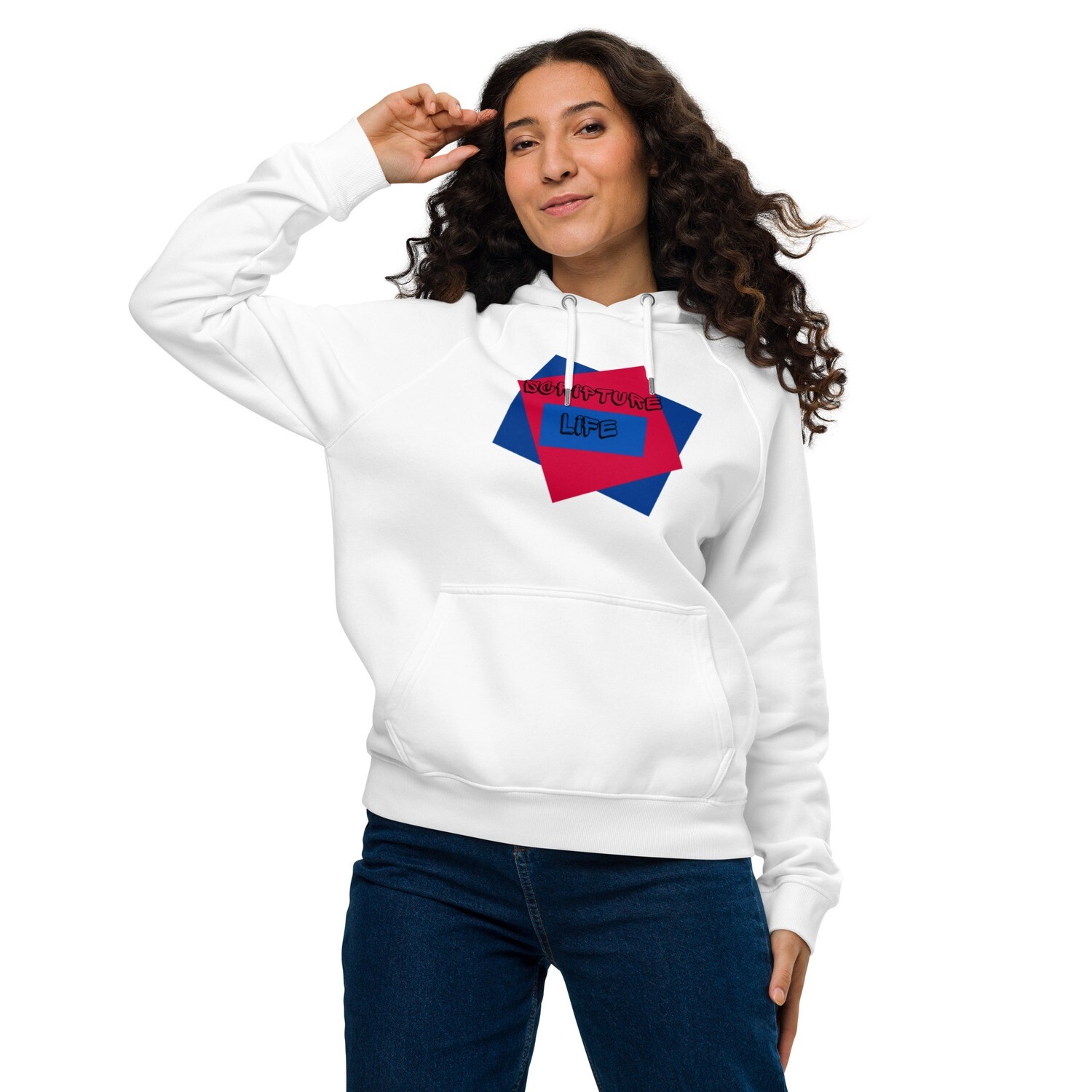 Scripture Life Unisex eco raglan hoodie