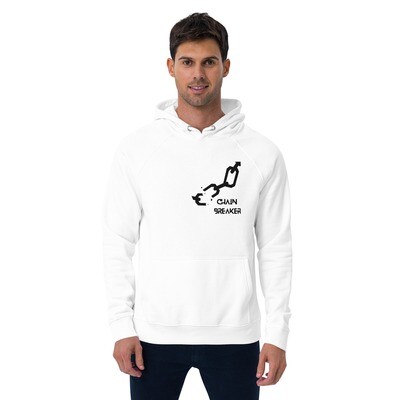 Unisex eco raglan hoodie