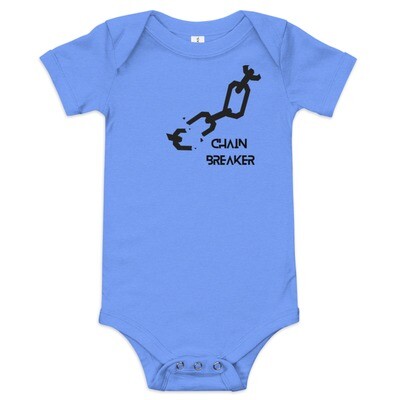 Chain breaker baby short sleeve one piece