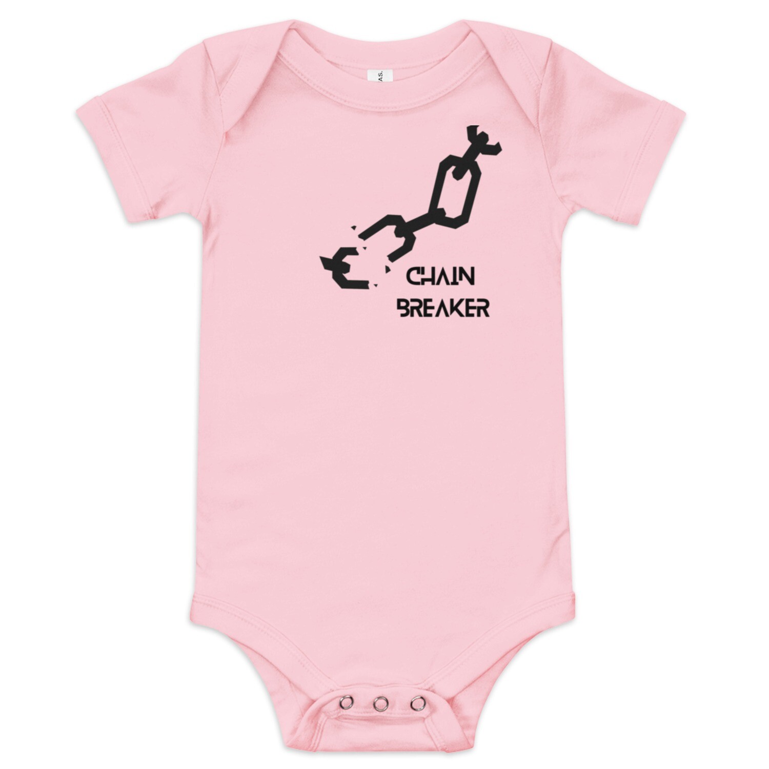 Chain breaker baby short sleeve one piece