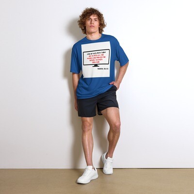 Unisex performance crew neck t-shirt