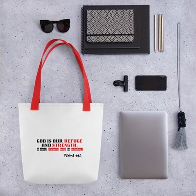 Tote bag Psalms 46:5