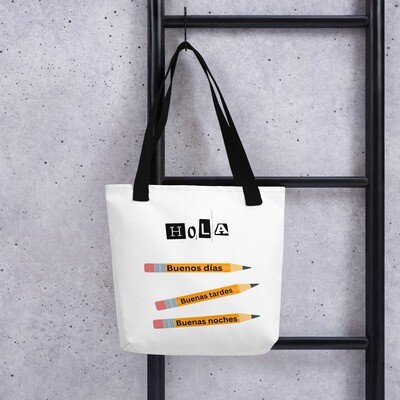 Hola Tote bag black