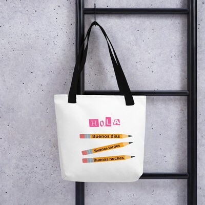 Hola Tote bag pink