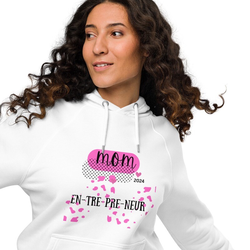 Unisex eco raglan hoodie