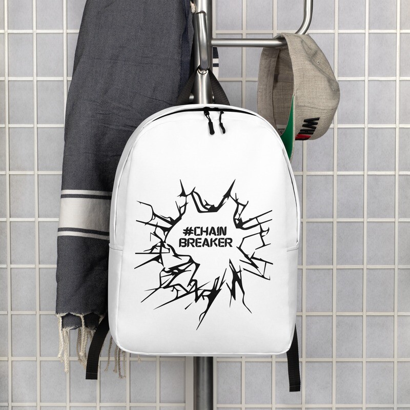Chain Breaker Backpack- Minimalist bookbag 