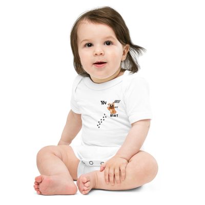 Baby short sleeve one piece