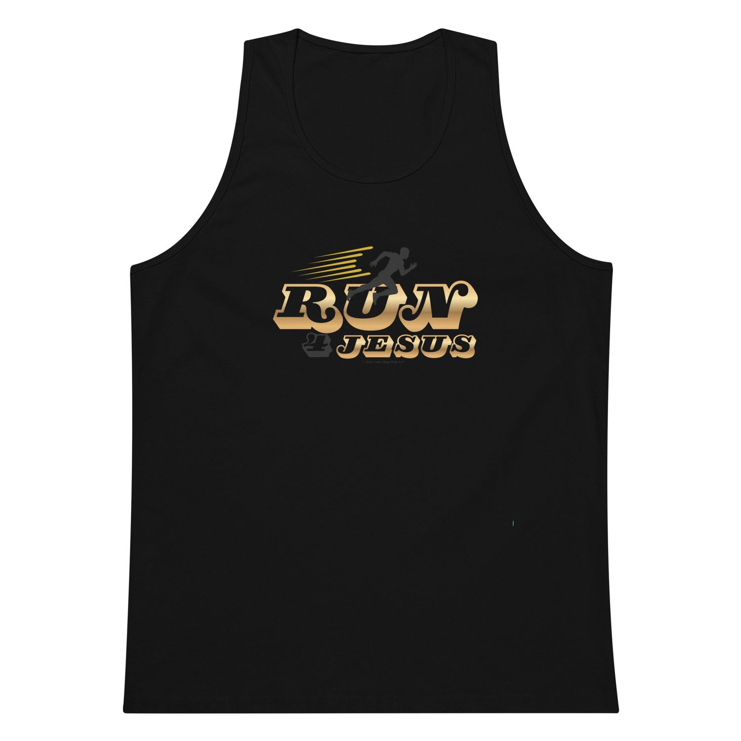 Run 4 Jesus- Men’s premium tank top