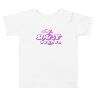 Run 4 Jesus- Toddler Short Sleeve Tee