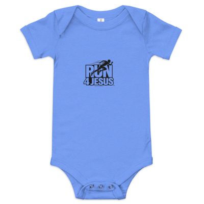Run 4 Jesus- Baby short sleeve one piece