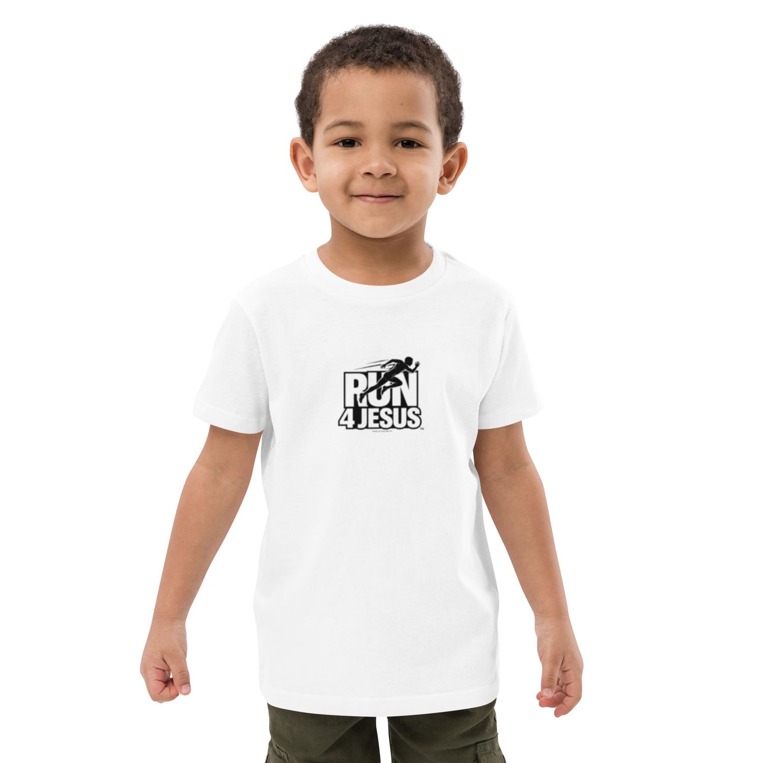  Run 4 Jesus - Organic cotton kids t-shirt