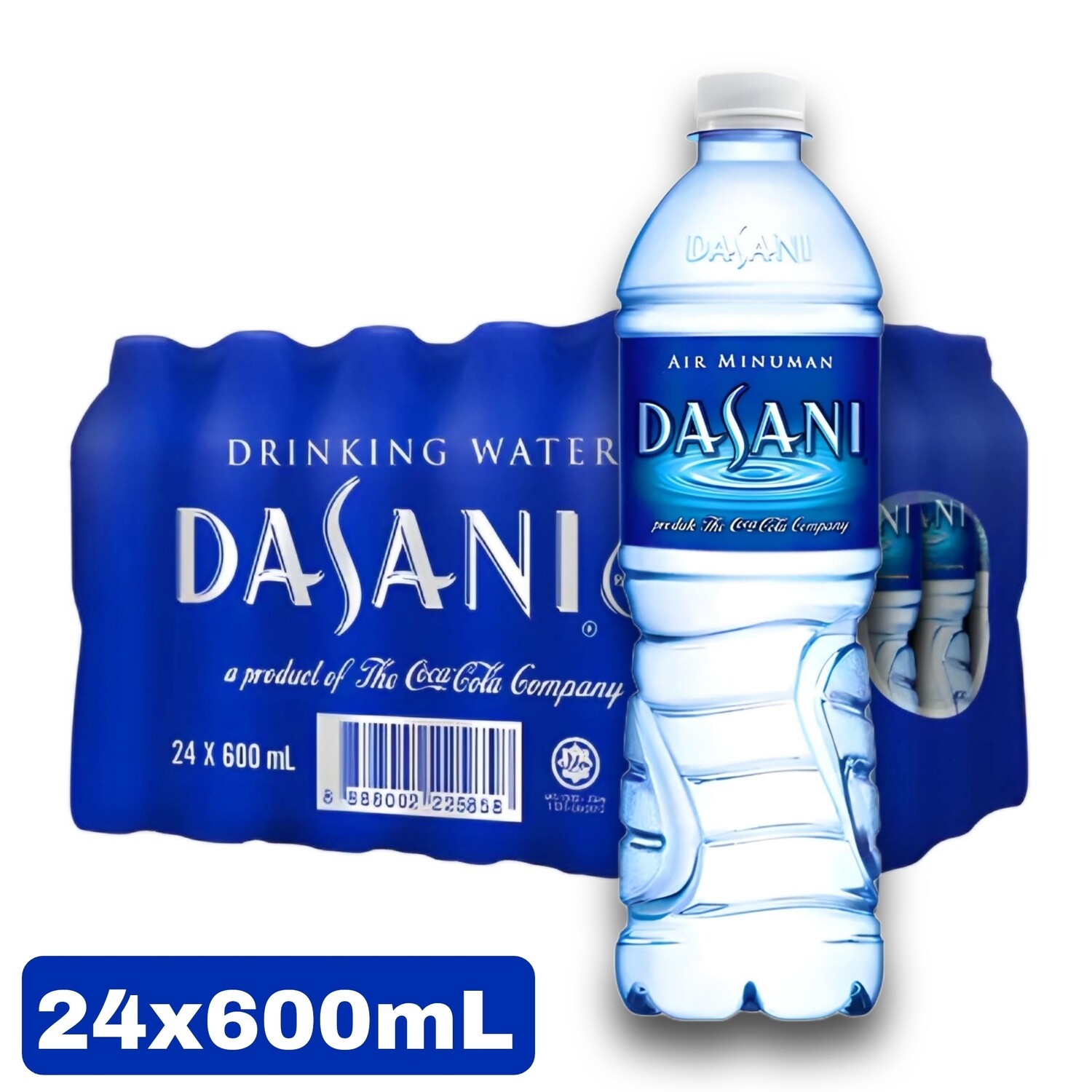 Dasani Drinking Water 24 Bottles (600mL)