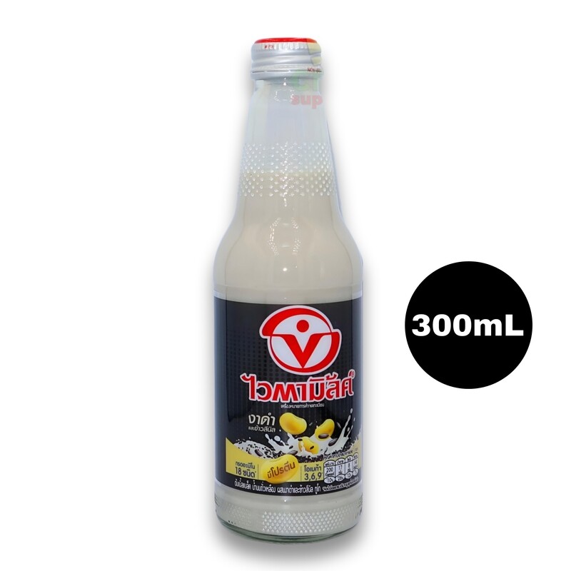 Vamino Black Sesame Soy Milk Single bottle 300mL