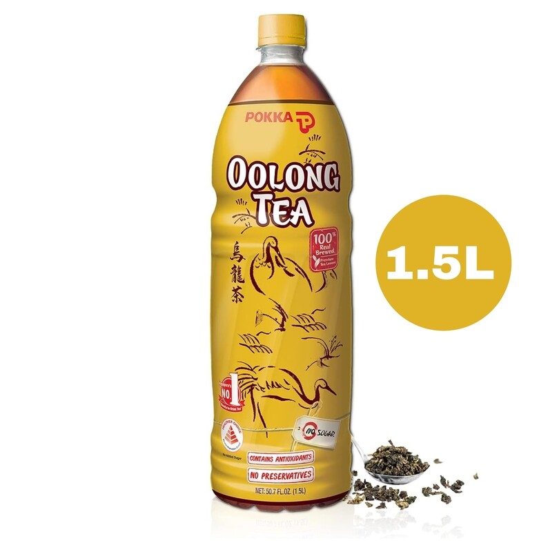 Pokka Oolong Tea Flavor Drink Single Bottle 1.5L