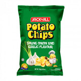 Jack &#39;N Jill Potato Chips - Spring Onion &amp; Garlic 150g