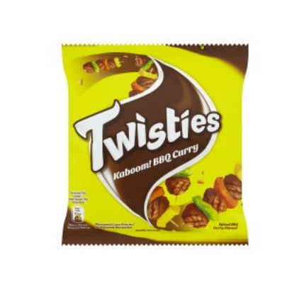 Twisties Kaboom! BBQ Curry 60g