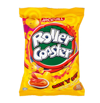 Jack &#39;n Jill Roller Coaster Potato Rings - Sweet &#39;n Spicy
60g