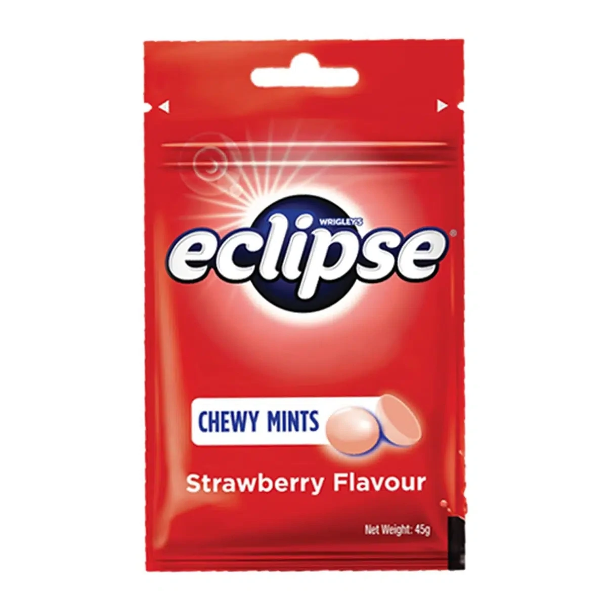 Eclipse Chewy Mints Strawberry 45g