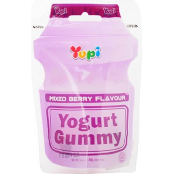 Yupi Yogurt Gummy Mixed Berry 40g 3pcs