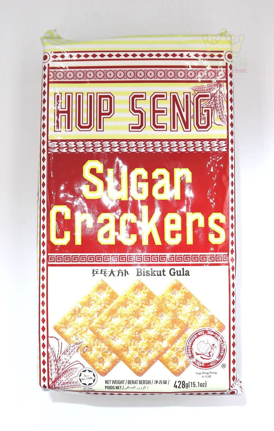 Hup Seng Sugar Crackers 428g single pack