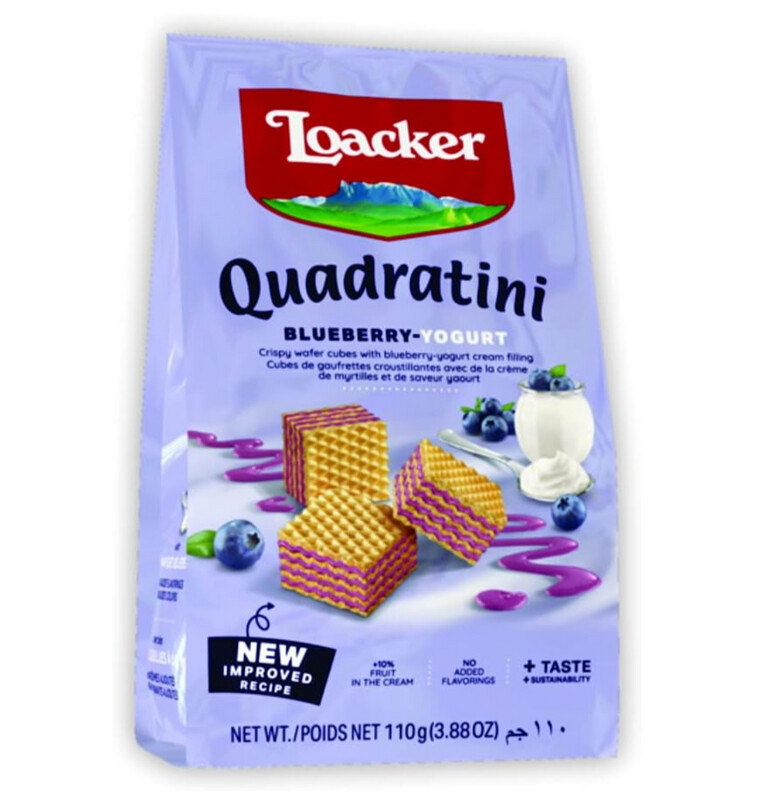 Loacker Quadratini Wafer Cookies 110g