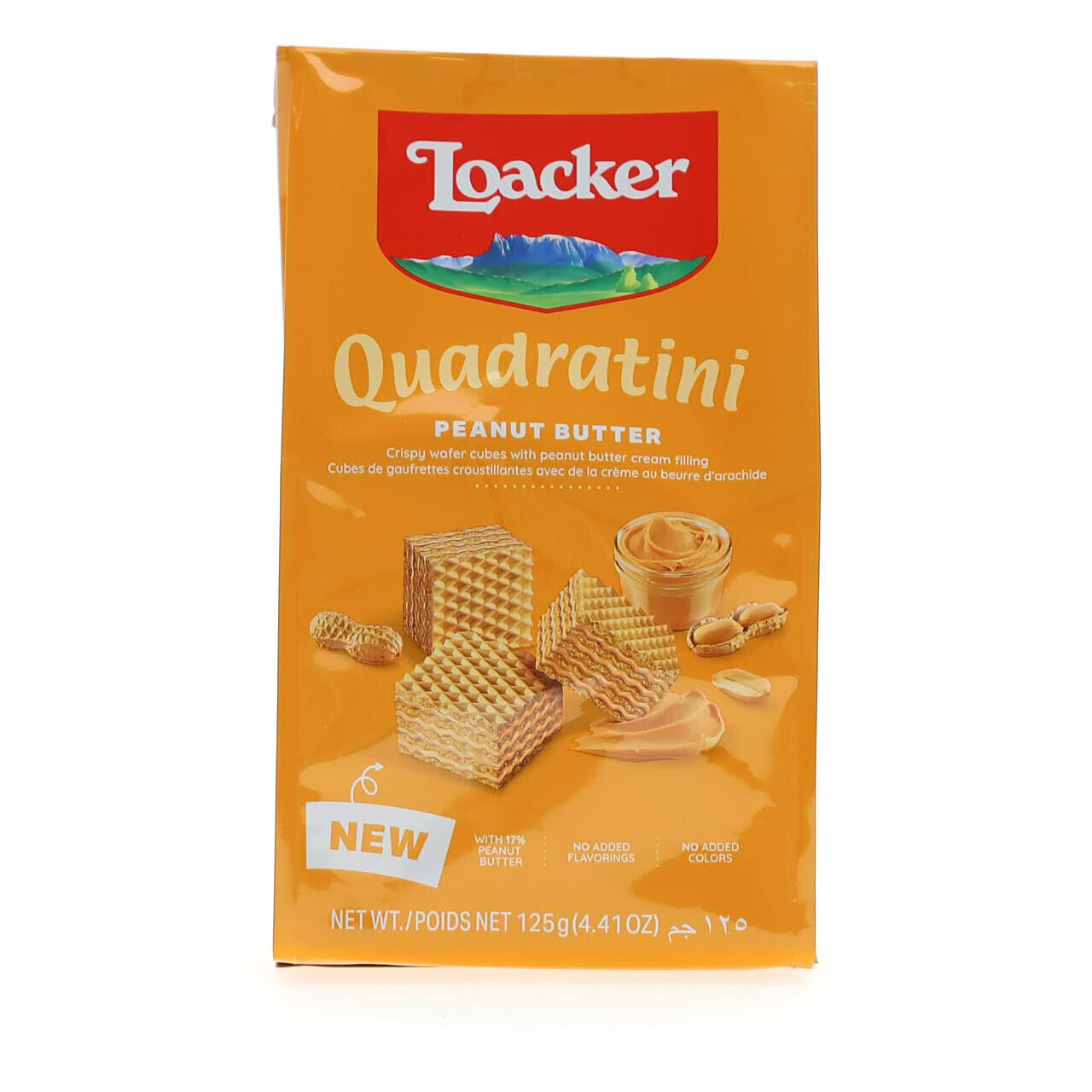 Loacker Quadratini Peanut Butter 125g