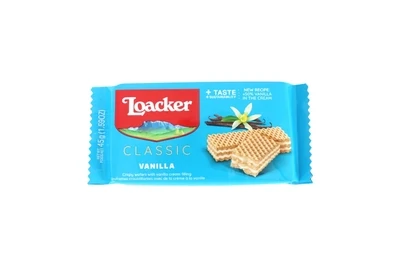 LOACKER CLASSIC  VANILLA CREAM FLAVOR 45G