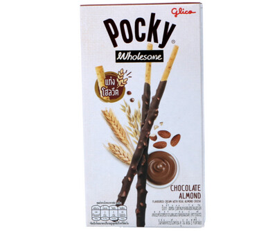 Pocky Biscuit Stick Wholesome Chocolate Almond 36g